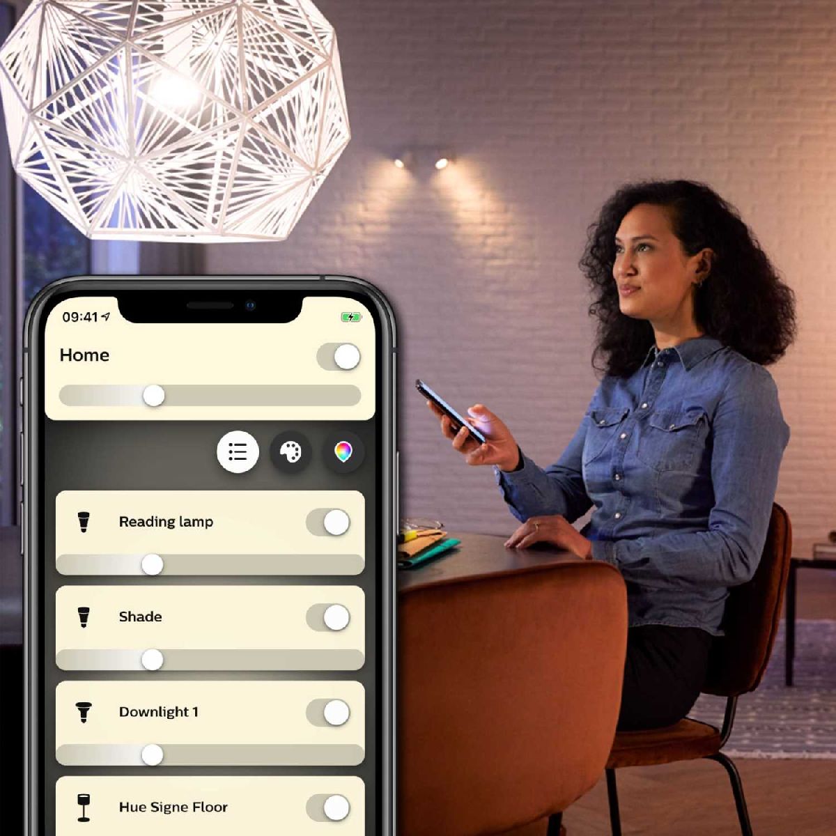 Умная светодиодная лампа Philips Hue E27 9W 2700K 929001821618
