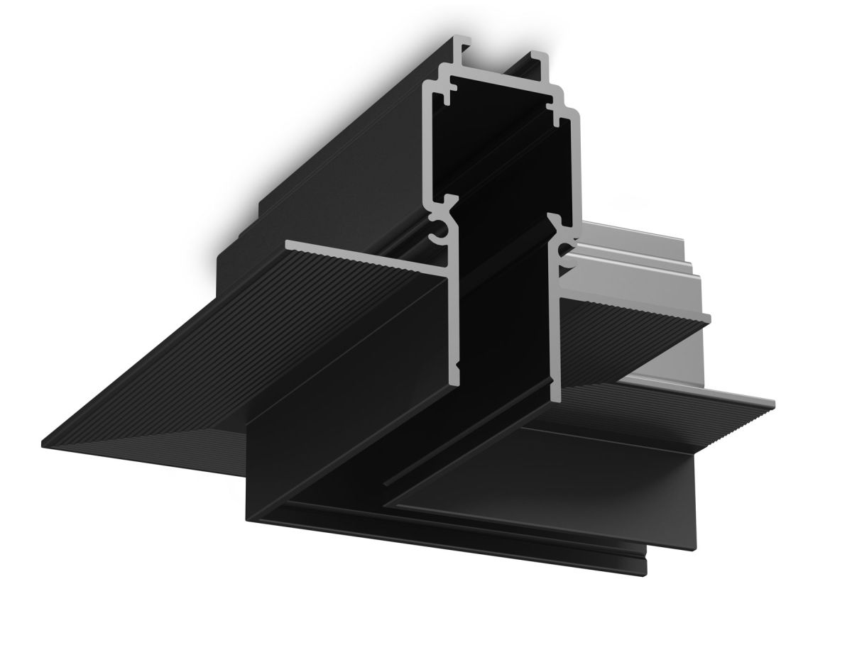 Коннектор угловой для встраиваемого магнитного шинопровода Ambrella Light Track System GL1971