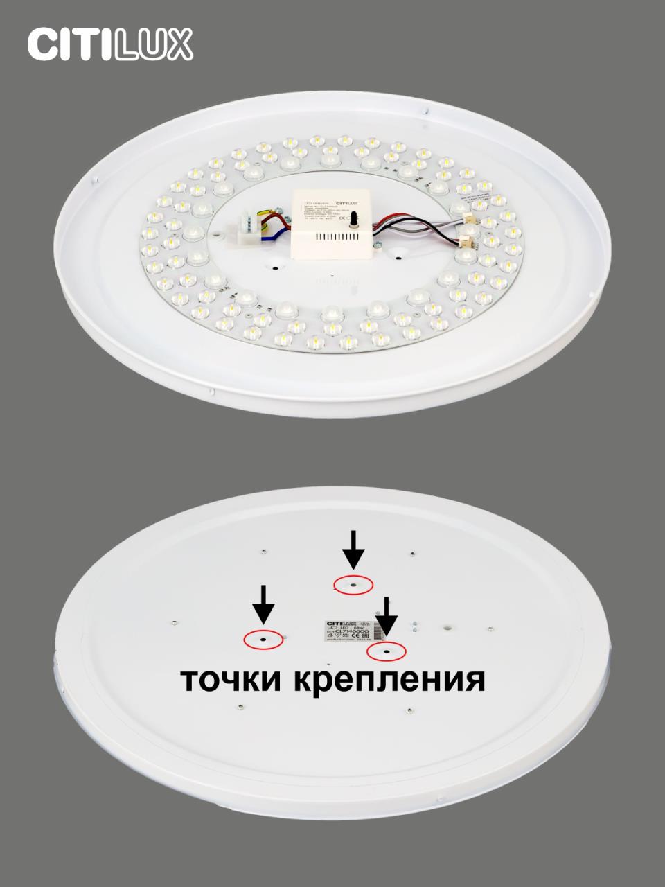 Потолочная люстра Citilux Симпла CL714680G в Москве