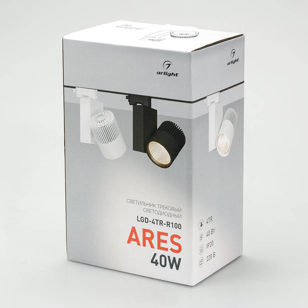 Трековый светильник Arlight LGD-ARES-4TR-R100-40W Warm3000 026378