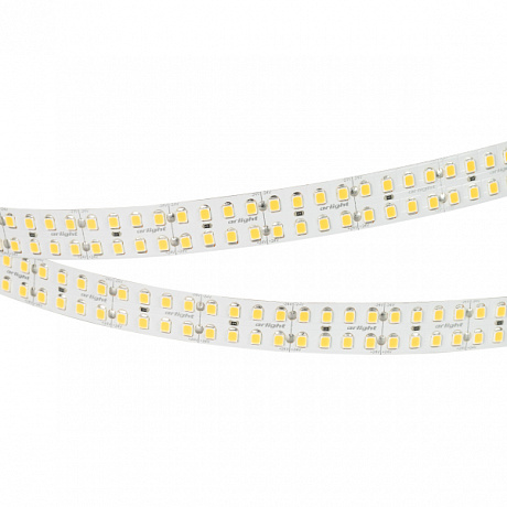 Светодиодная лента Arlight 24W/m 320LED/m 2835SMD теплый белый 5M 032604