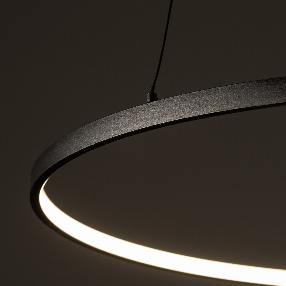 Подвесной светильник Nowodvorski Circolo Led M Black 10812