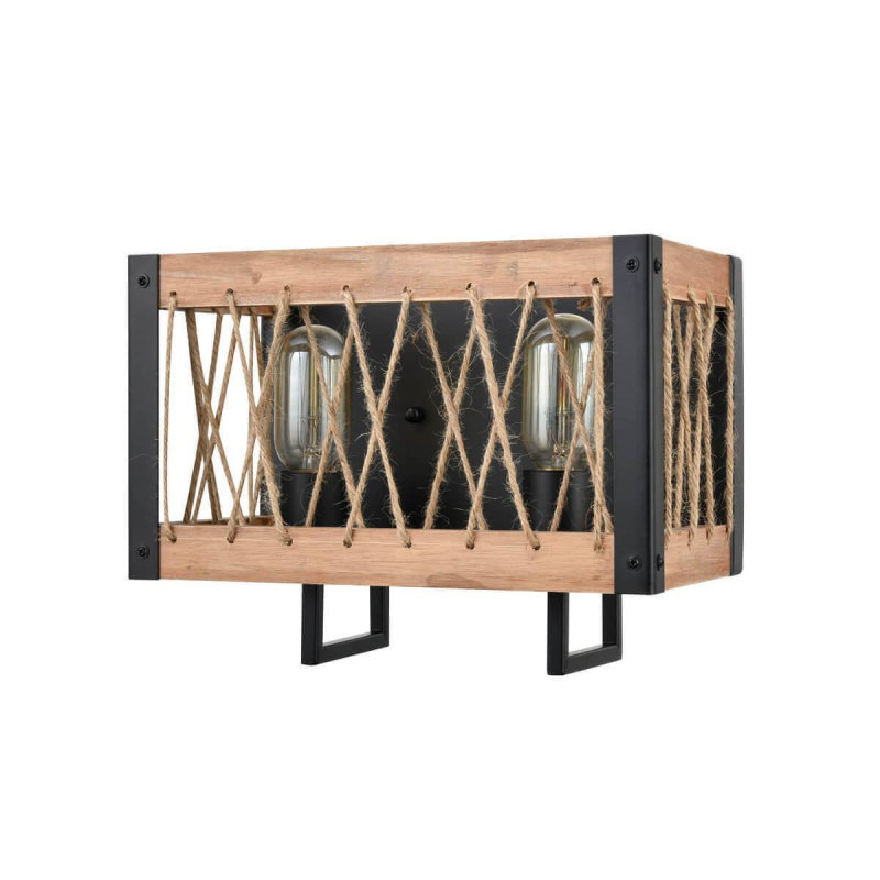 Бра деревянное из дерева Vele Luce Cubo VL6052W02
