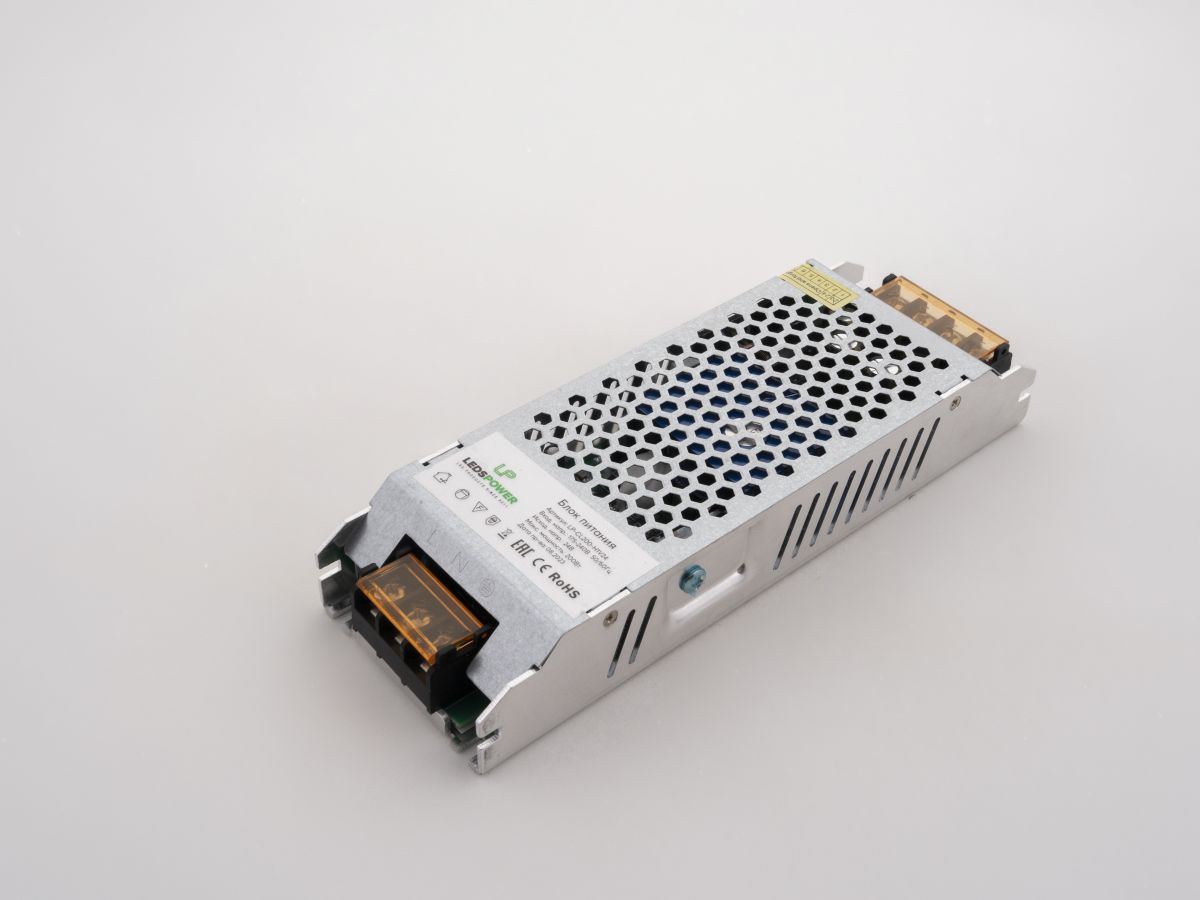 Блок питания LEDS POWER 200Вт 24В ULTRA SLIM 002699