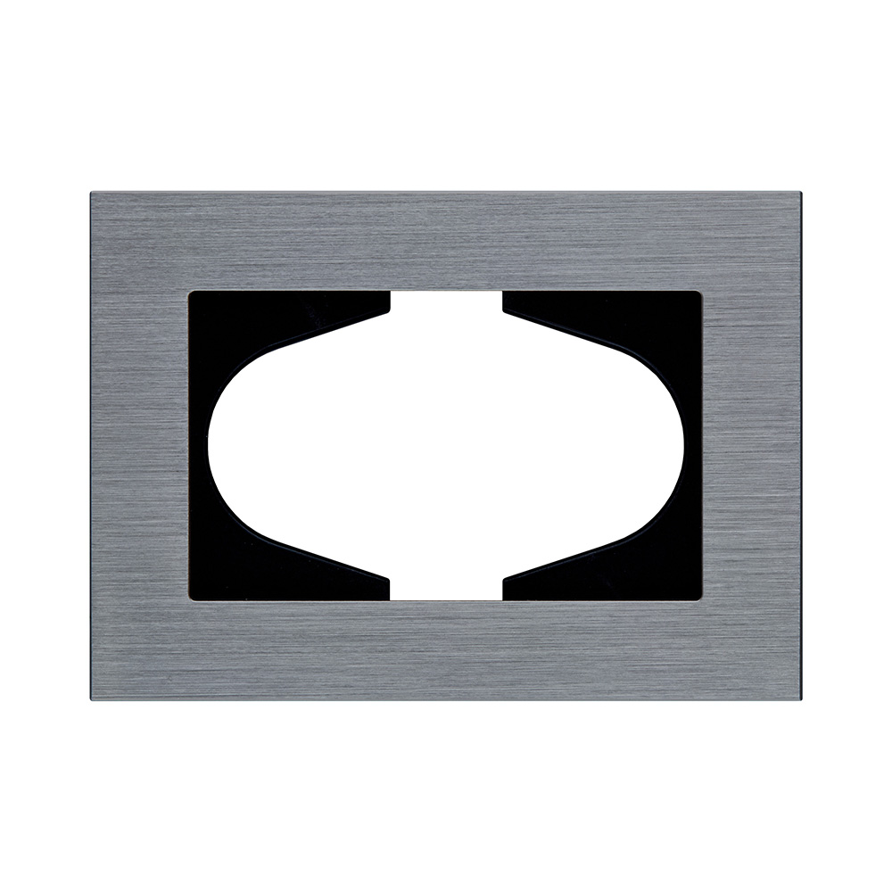 Рамка для двойной розетки, серый Kollinger Reflex AL RA120GY