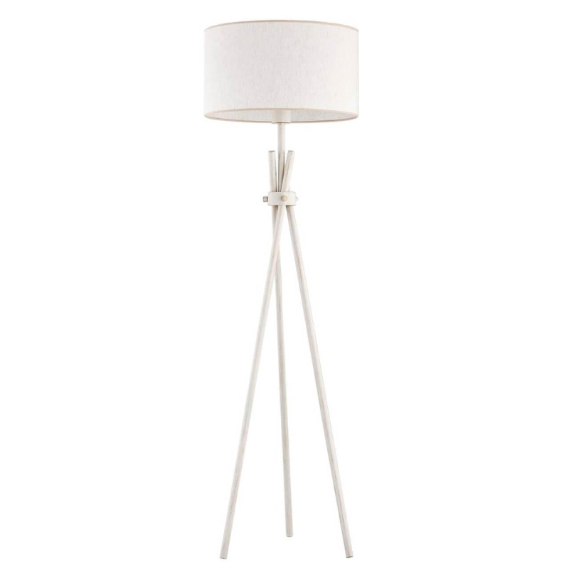 Торшер Alfa Trivet white 9254