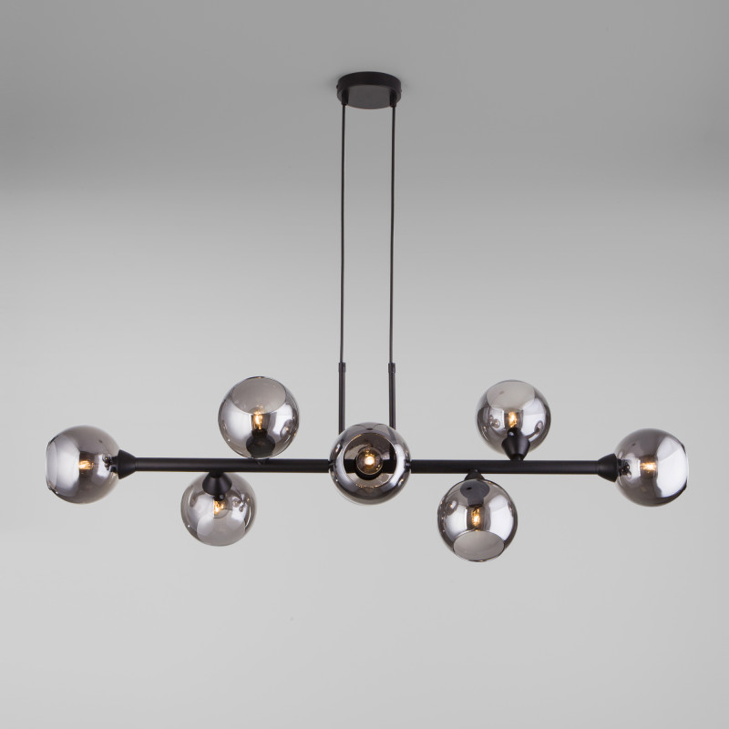 Подвесная люстра Eurosvet 70113/8 дымчатый Smart