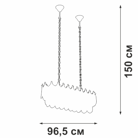 Подвесная люстра Vitaluce V5813-8/11