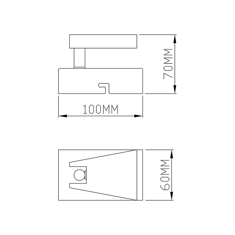 Светодиодный спот Zumaline SPAZIO CK99603A-1B