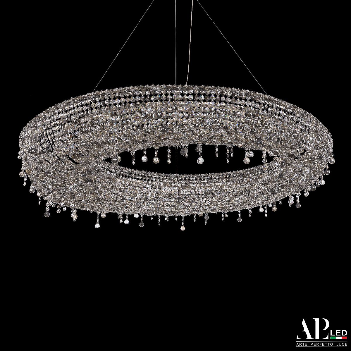 Подвесная люстра Arte Perfetto Luce Rimini S502.0.120.B.4000.Clear.801.733.Balls
