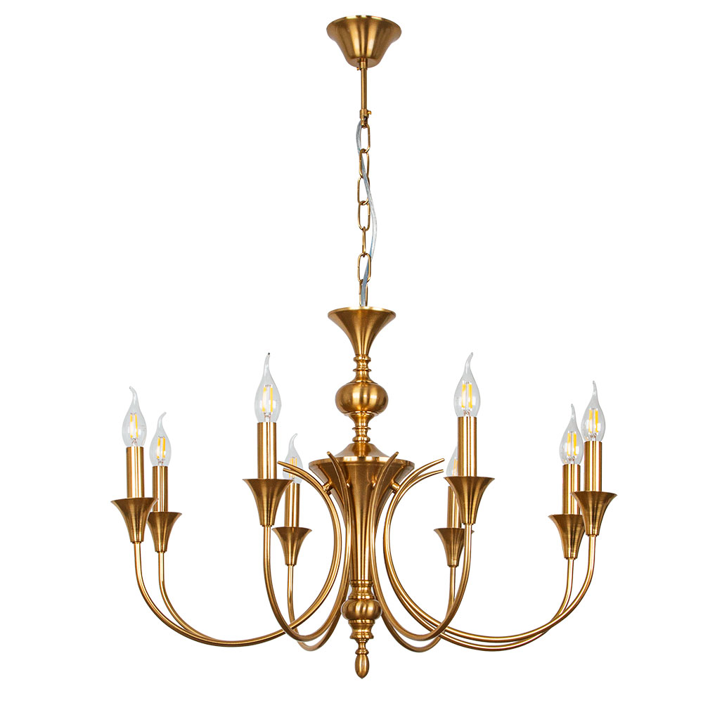 Подвесная люстра Arte Lamp Collinetta A4094LM-8PB УЦ