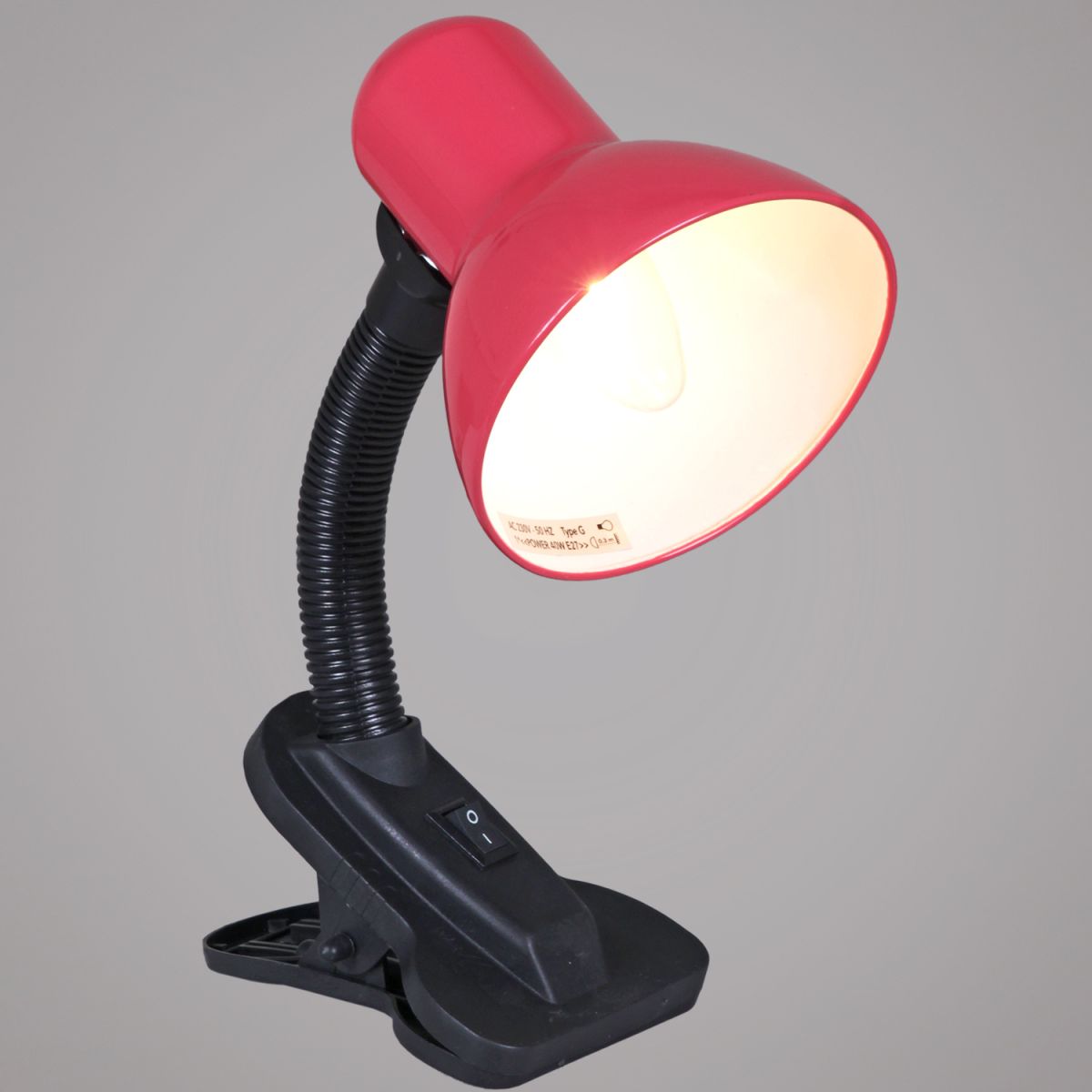 Настольная лампа розовая Reluce 00108-0.7-01 PINK
