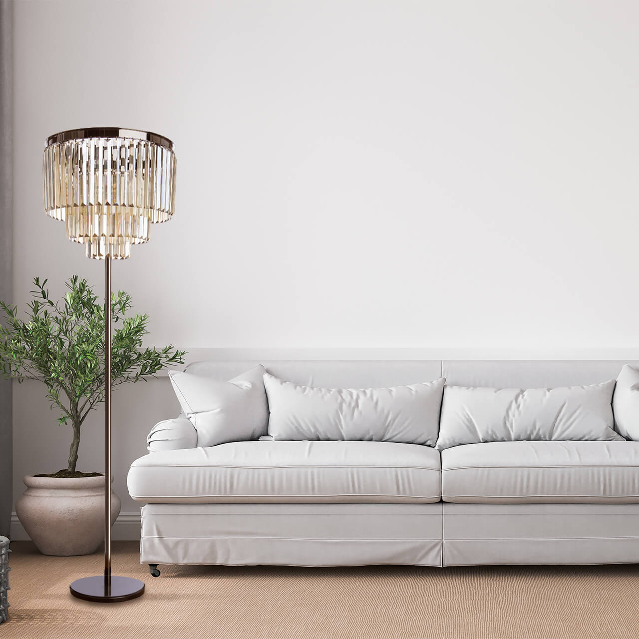 Торшер Divinare Nova Cognac 3002/06 PN-6 в Москве