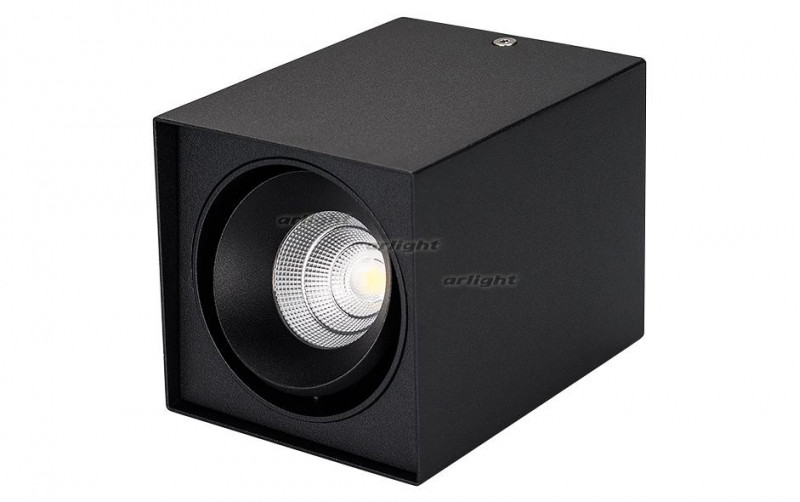 Накладной светильник Arlight SP-CUBUS-S100x100BK-11W White 023080