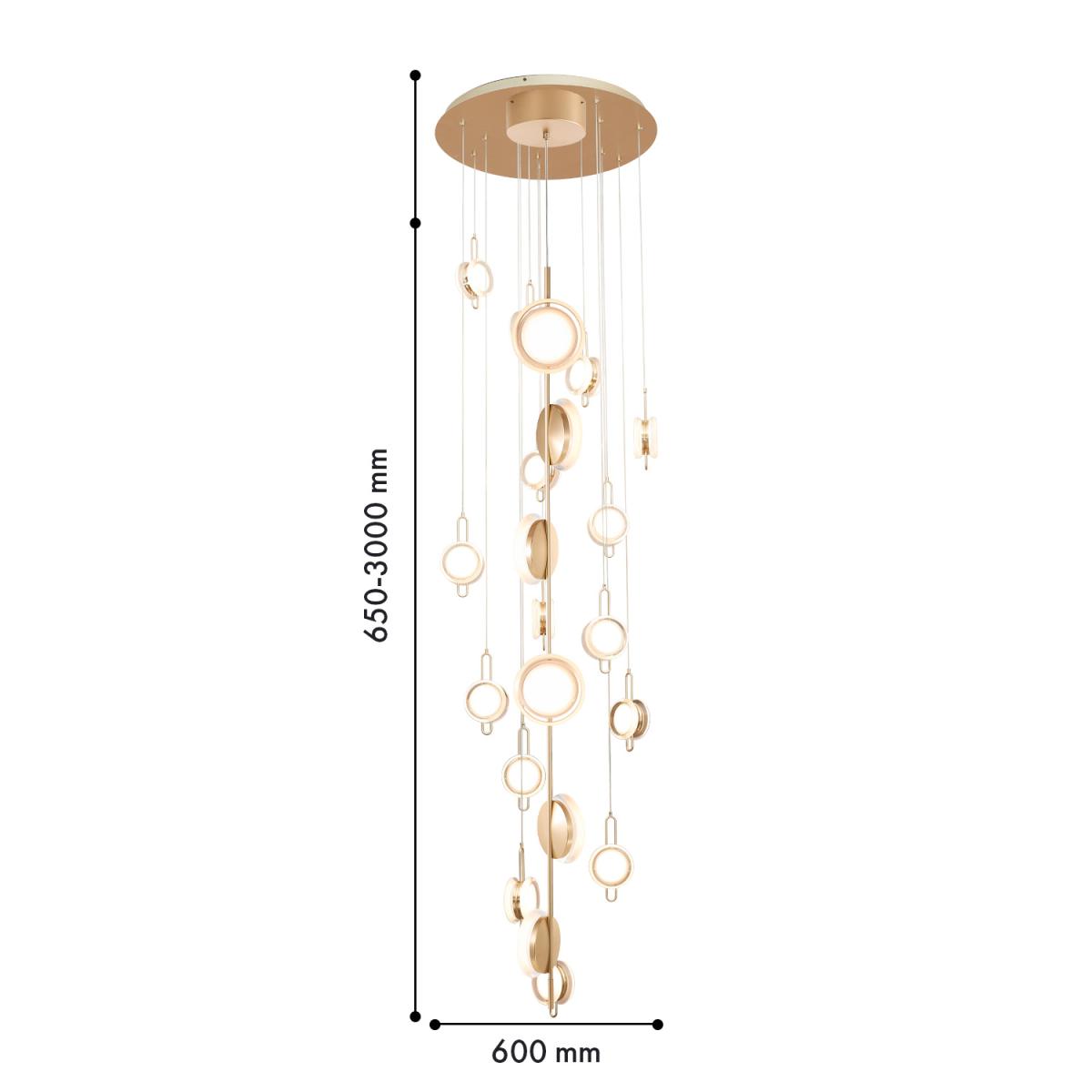 Каскадная люстра Favourite Yo-yo 4334-32P