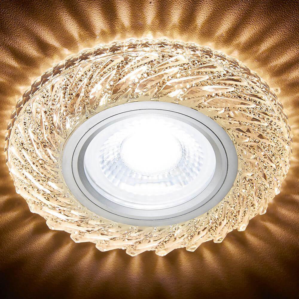 Встраиваемый светодиодный светильник Ambrella Light Led S295 CH/W