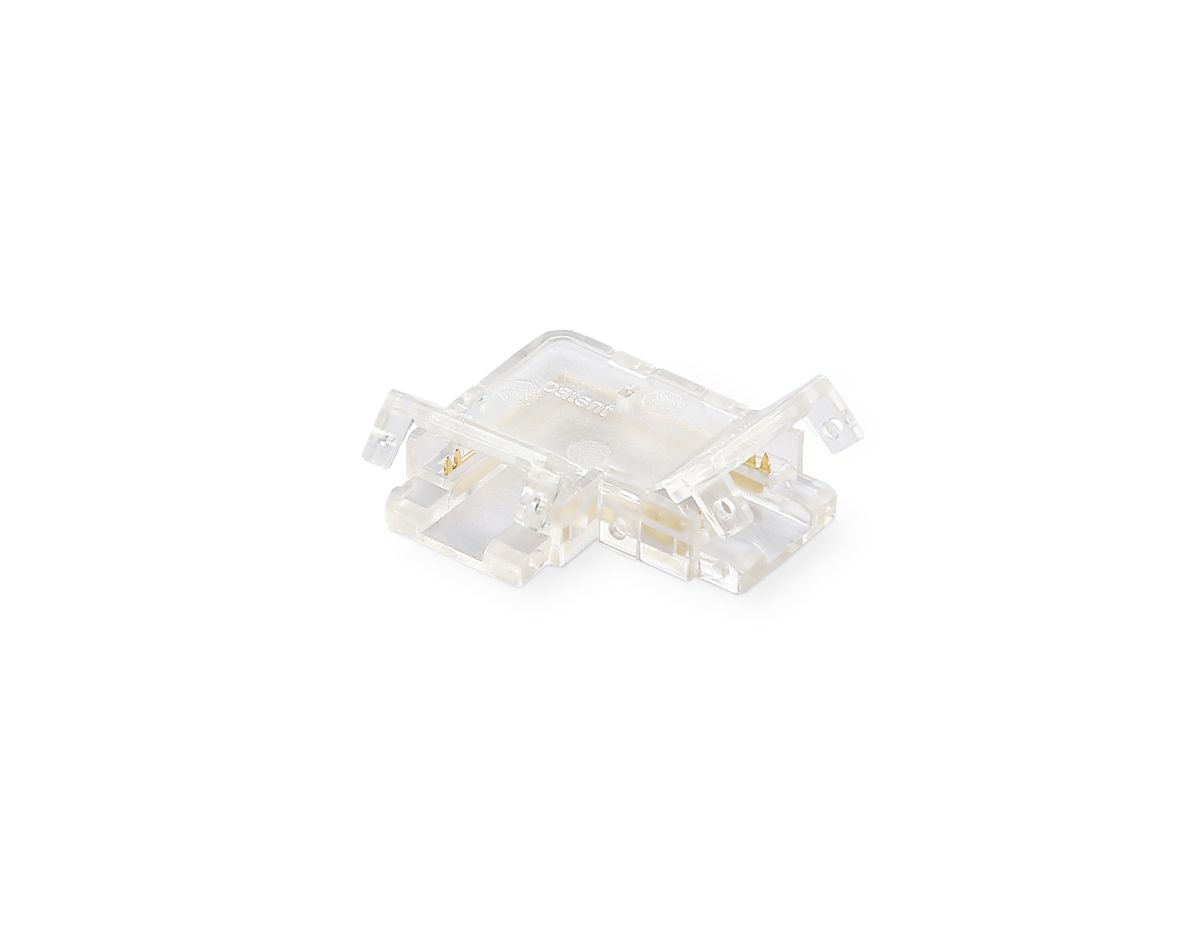 Соединитель угловой Ambrella Light Illumination COB 12/24V для лент 10mm (2 конт.) (10шт. в комплекте) GS6861