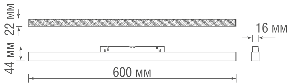 Магнитный трековый светильник Donolux Line DL20293NW20BND