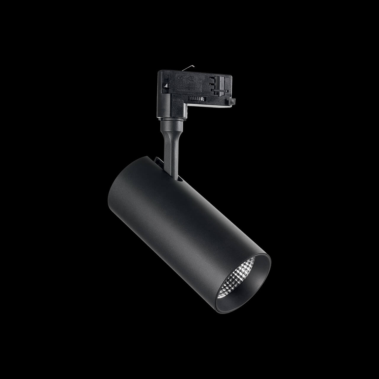 Трековый светодиодный светильник Ideal Lux Smile 30W Cri80 45 4000K Black 190082