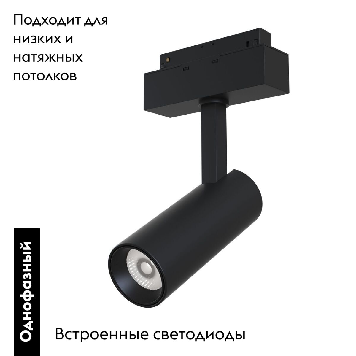 Трековый светильник Maytoni Track lamps TR019-2-10W3K-B
