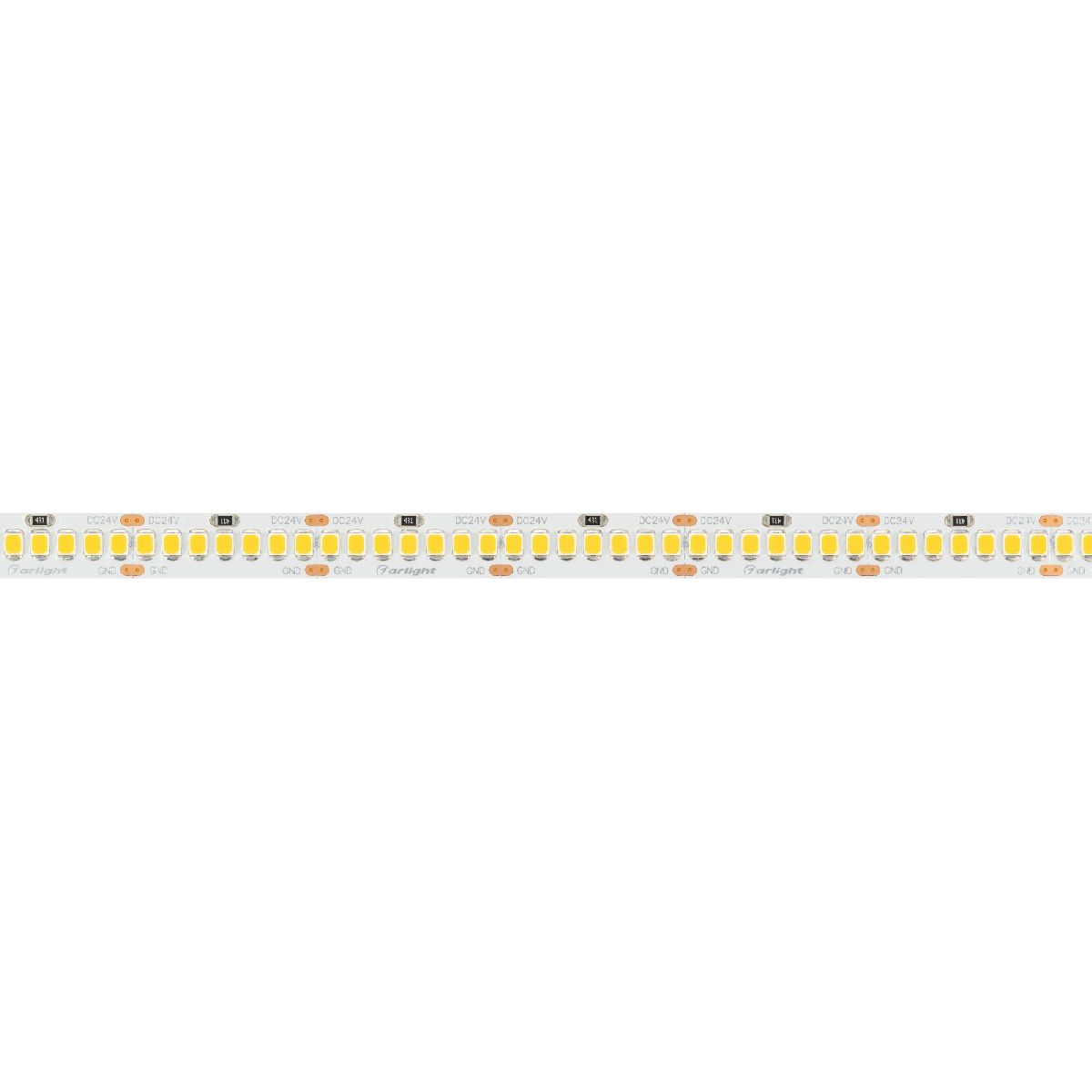 Светодиодная лента герметичная Arlight RTW-SE-A280-8mm 24V Warm3500 (10 W/m, IP65, 5m) 045562