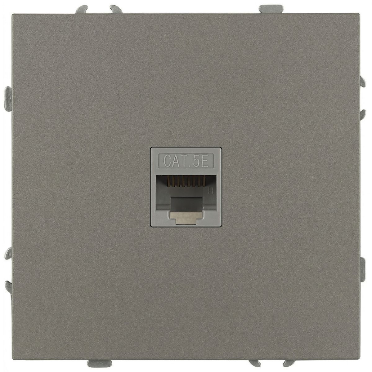 Розетка Эра Galaxy 15-3107-07 информационная RJ45 IP20 титан Б0070747