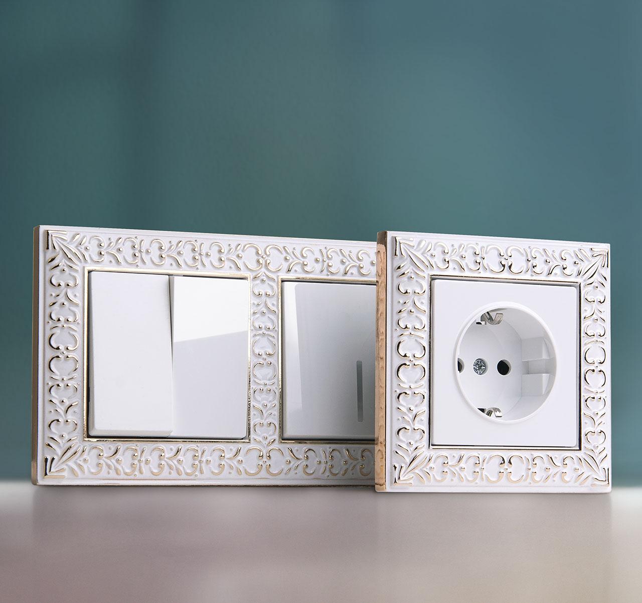 Рамка Werkel Snabb Basic на 5 постов слоновая кость WL03-Frame-04 4690389098789