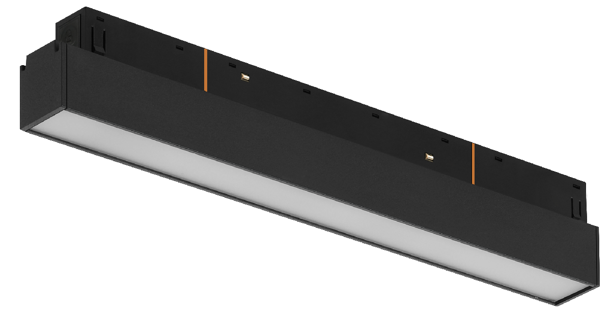 Трековый магнитный светильник iLedex Vision SMART 4822-001-L300-12W-110DG-BK