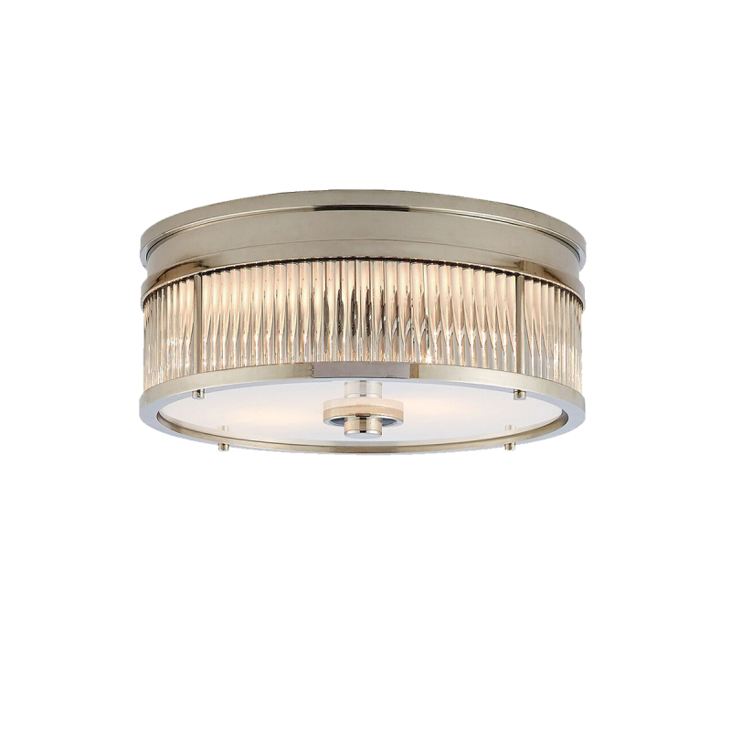 Потолочный светильник цилиндрический цилиндр Delight Collection Stamford BRCH9004-40 nickel