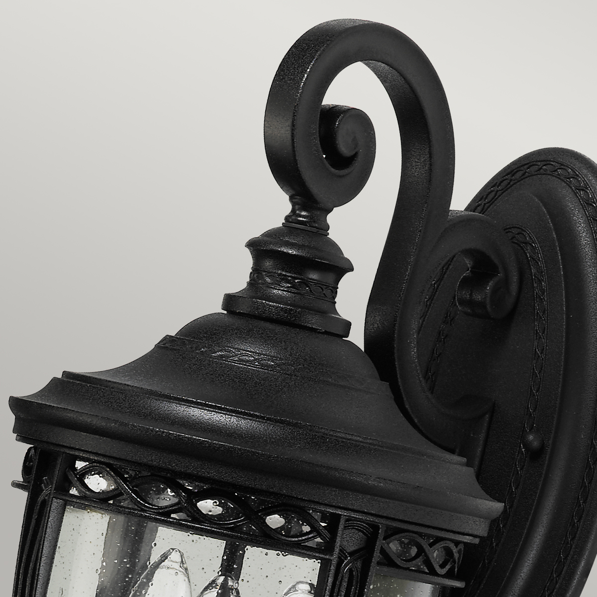 Уличный настенный светильник Feiss English bridle FE-EB2-M-BLK