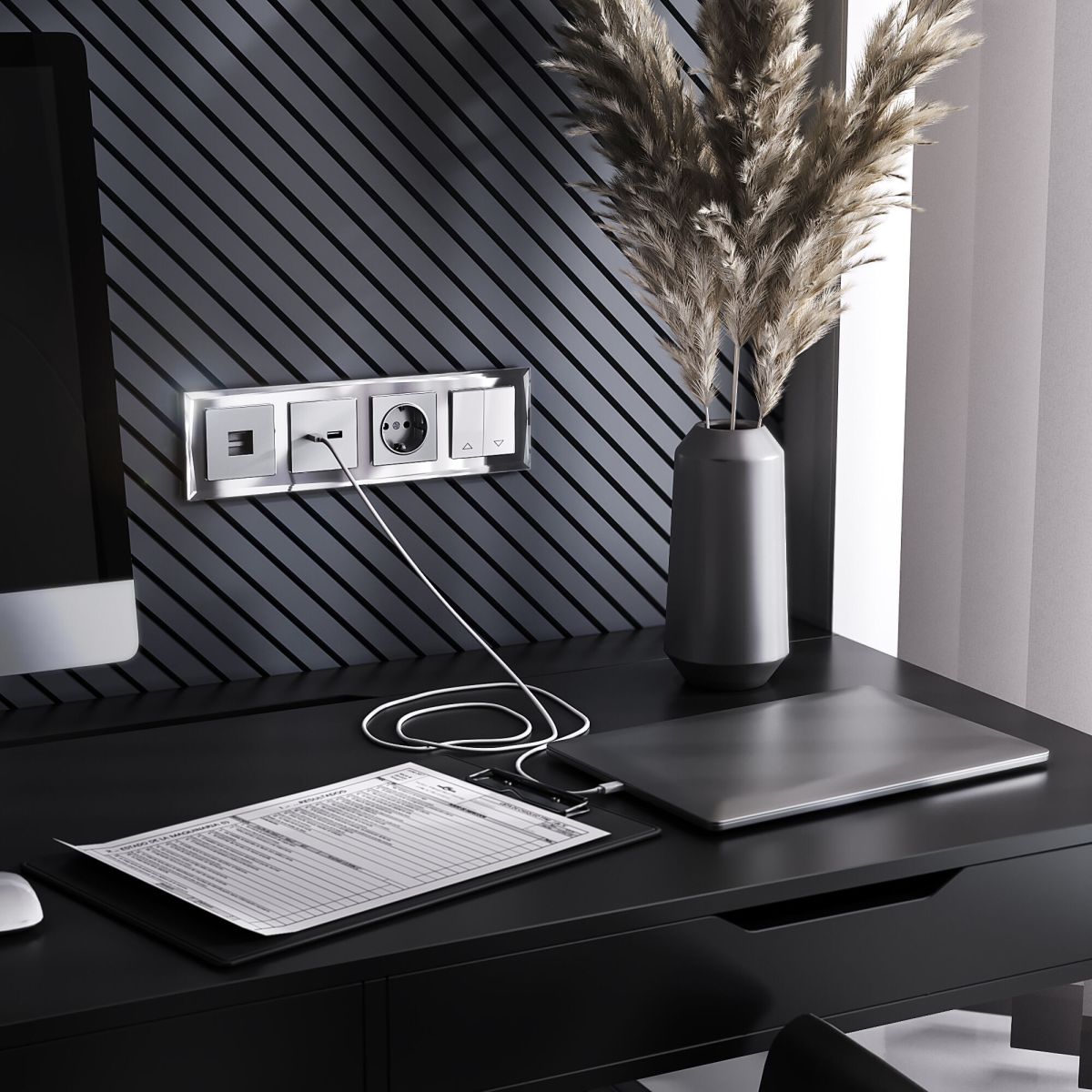 Телефонная розетка RJ-11 Werkel W1182006 4690389157684 a050875