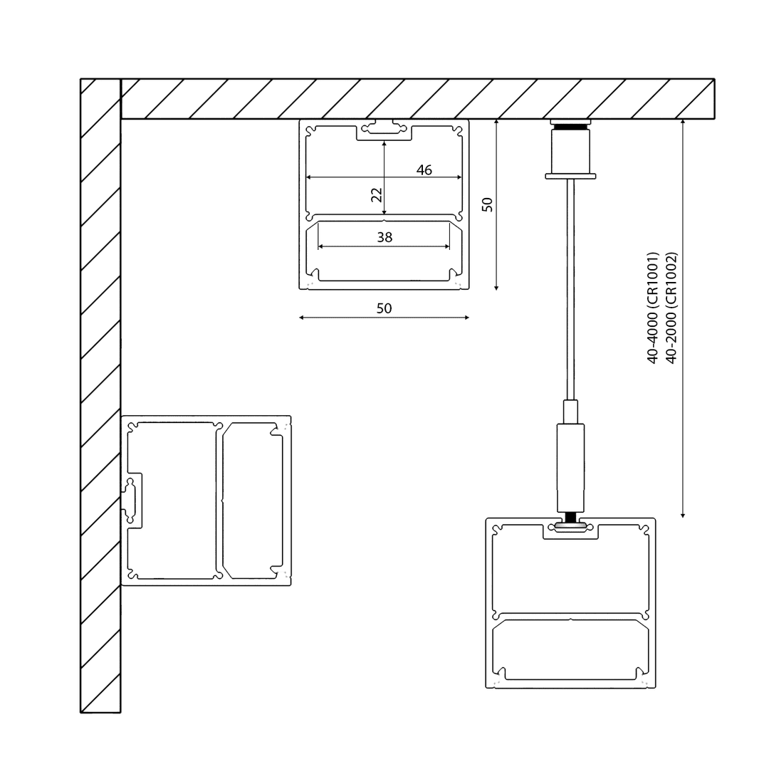 Алюминиевый профиль DesignLed LS.5050-W-R 010369