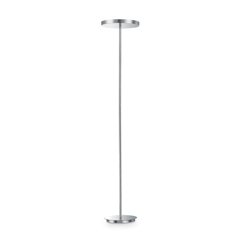 Торшер хром Ideal Lux Colonna PT4 Cromo 177212