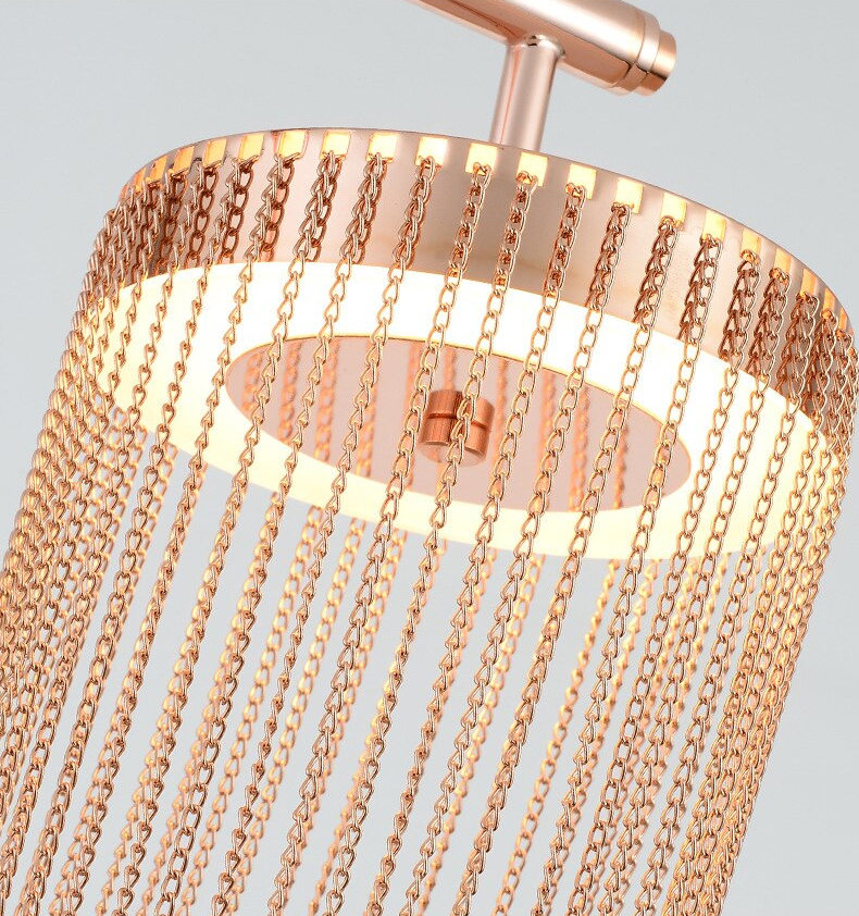 Люстра на штанге Delight Collection Otero 8608P copper