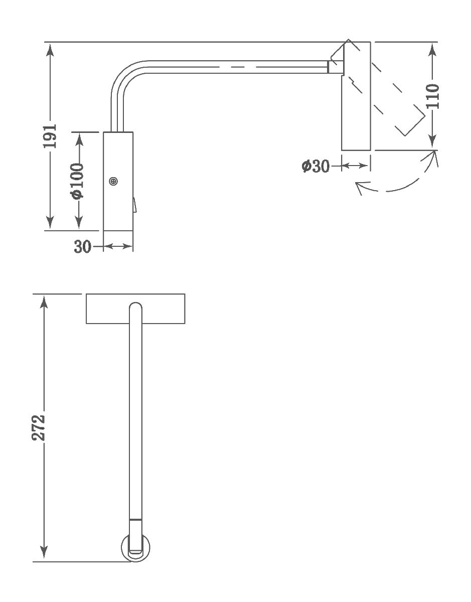 Бра Donolux Saga W111018WW3B