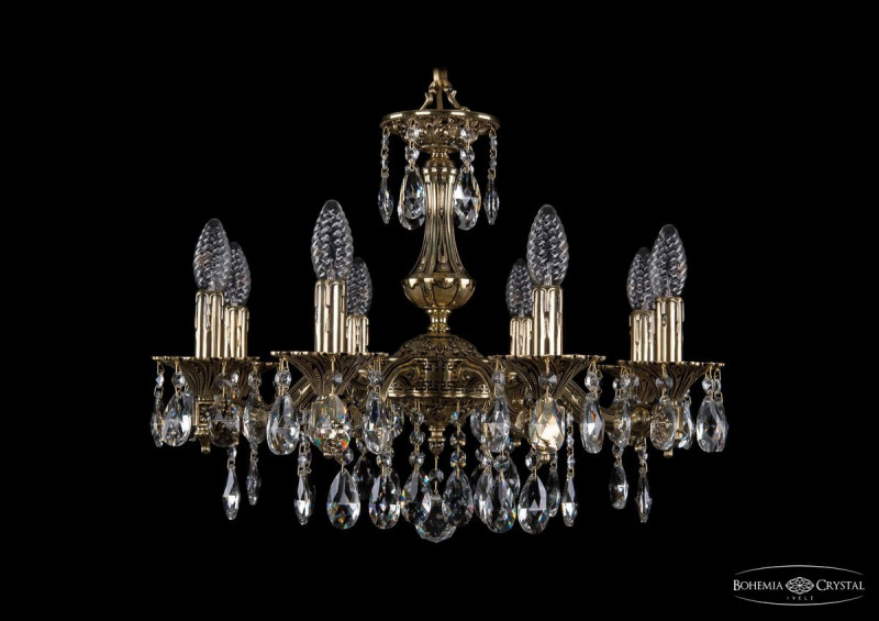Подвесная люстра Bohemia Ivele Crystal 1710/8/160/A/GB