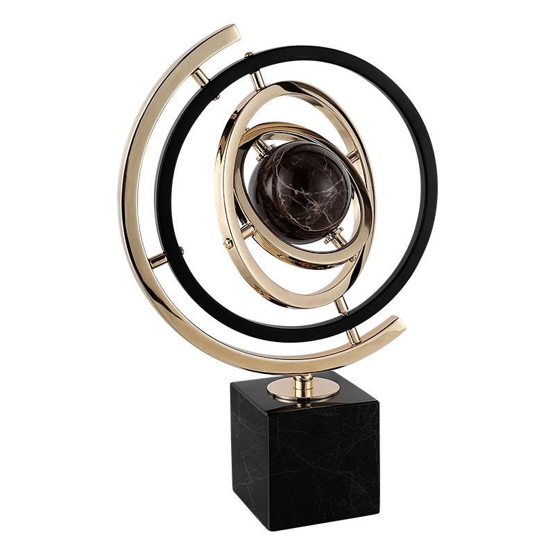 Статуэтка ArtHomeDecor Saturn 4171 S BK GD