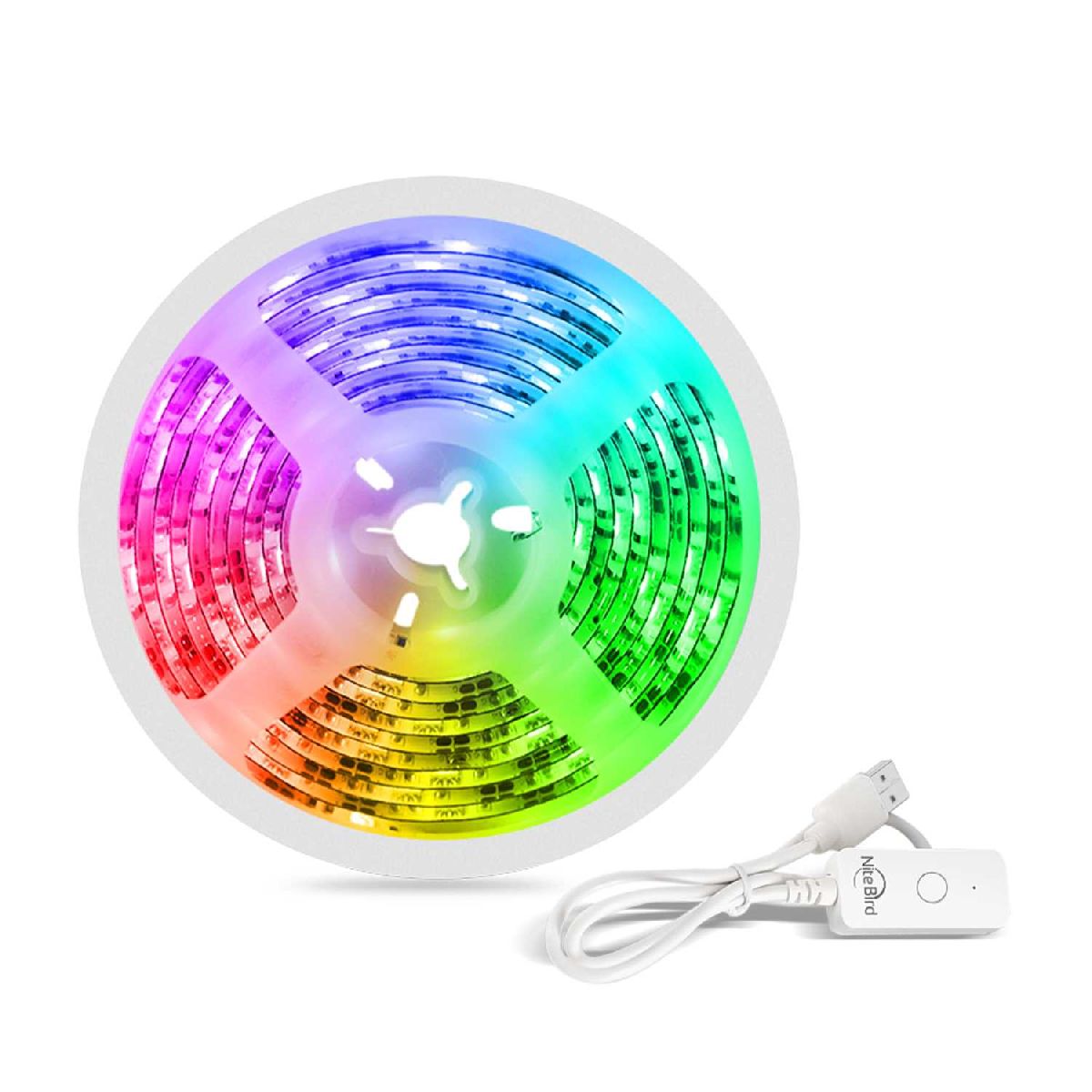 Умная светодиодная лента Nitebird 5Вт RGB 2,8м Wi-Fi SL1