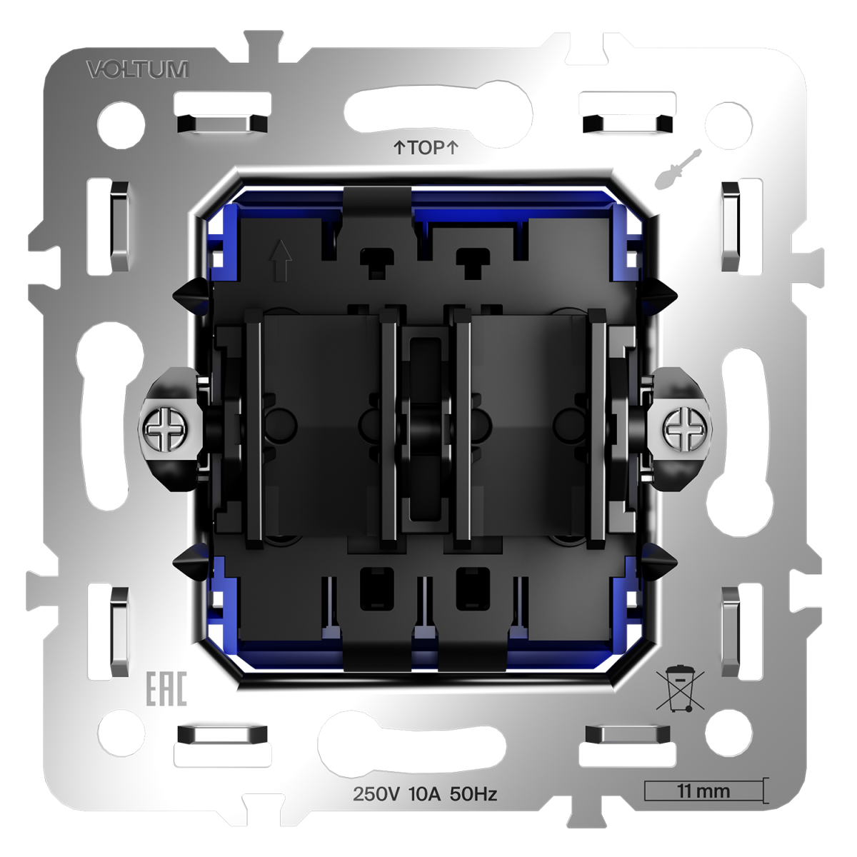Механизм выключателя жалюзи Voltum S70 VLS0207M
