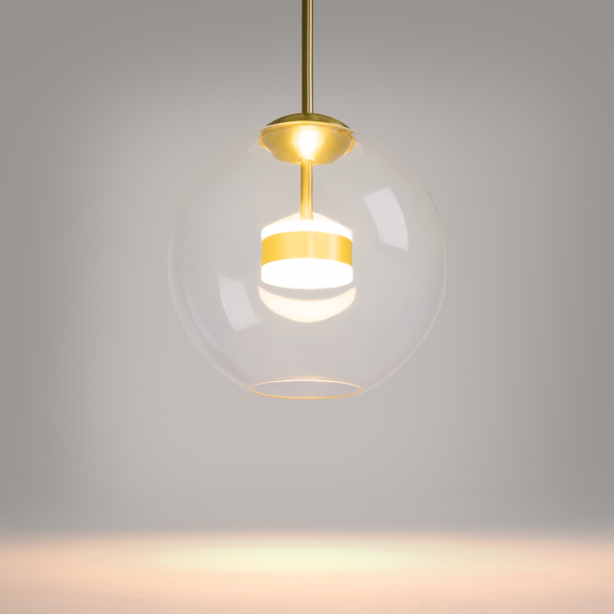 Подвесной светодиодный светильник Maytoni Cometa MOD055PL-L12G3K в Москве