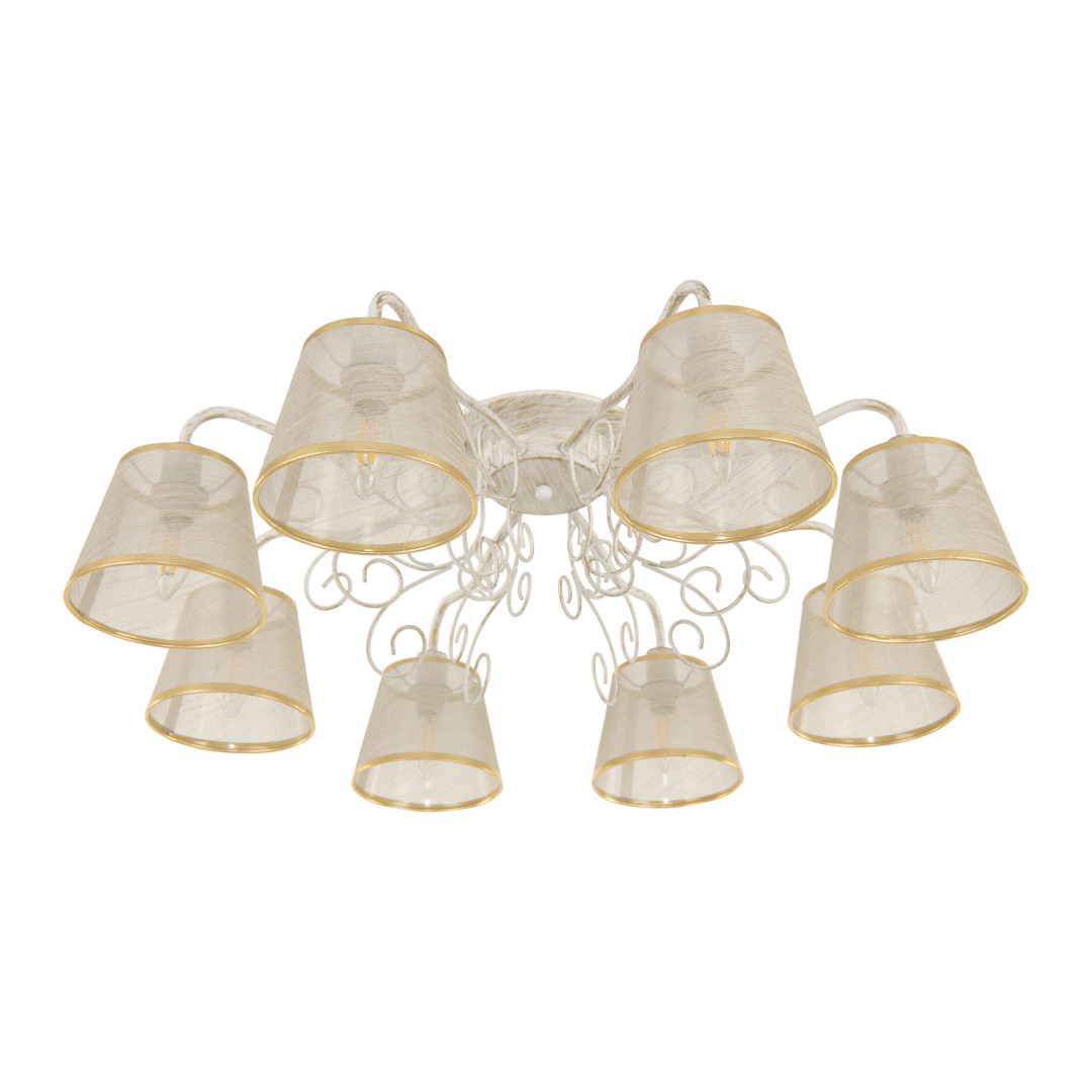 Потолочная люстра Arte Milano 341120/8 WT+G