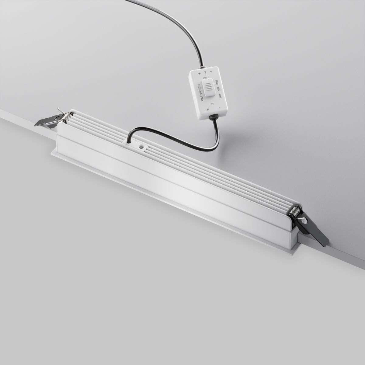 Встраиваемый светильник Maytoni Parete DL100-12W2.7-3-4K-W