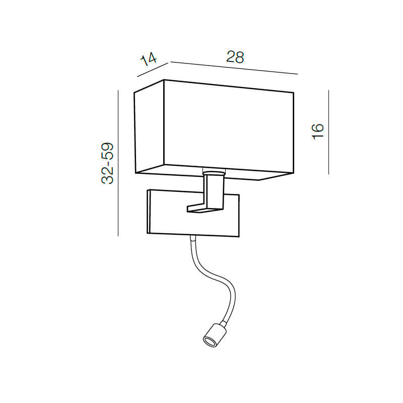 Бра Azzardo Martens wall LED AZ1526
