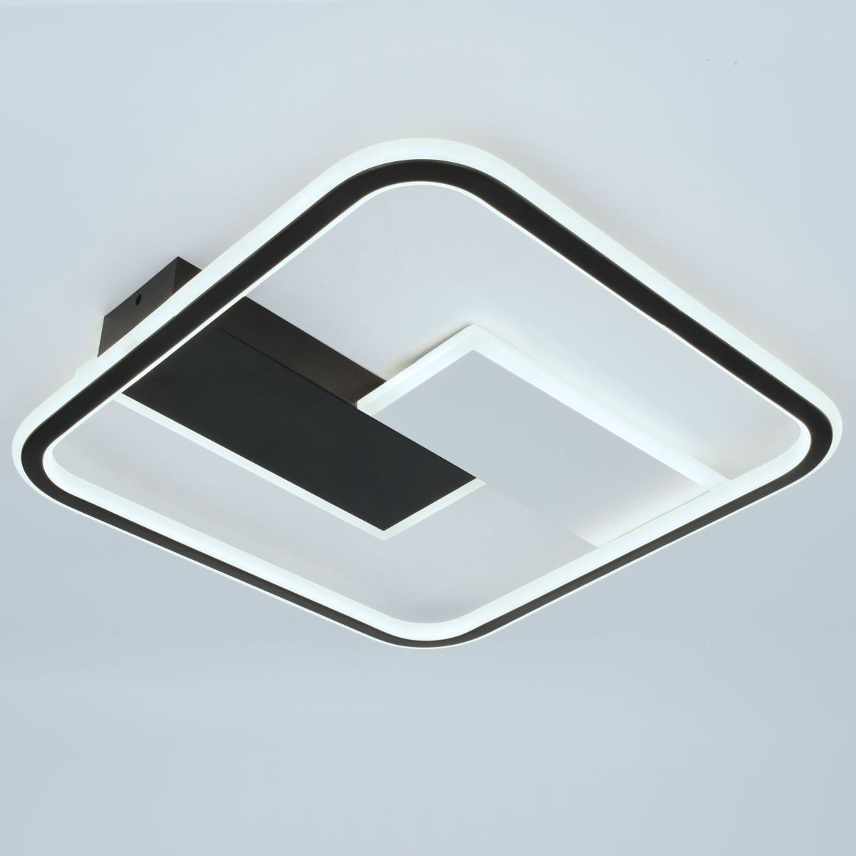 Потолочный светильник Эра Модерн Henri CLL-1-104W 3K-6,5K RC BK