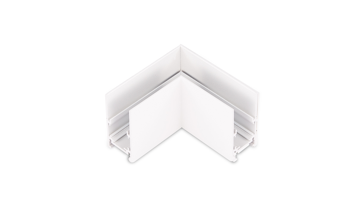 L-образный угол-соединитель для шинопровода Donolux Space-track System L corner CW