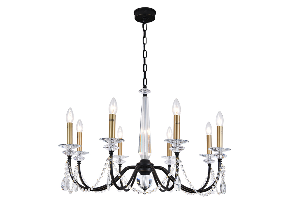 Подвесная люстра Newport 3978/C black+brass М0071829