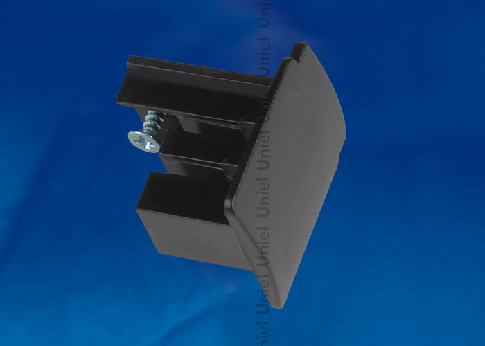 Заглушка торцевая для шинопровода Uniel UFB-C41 Black
