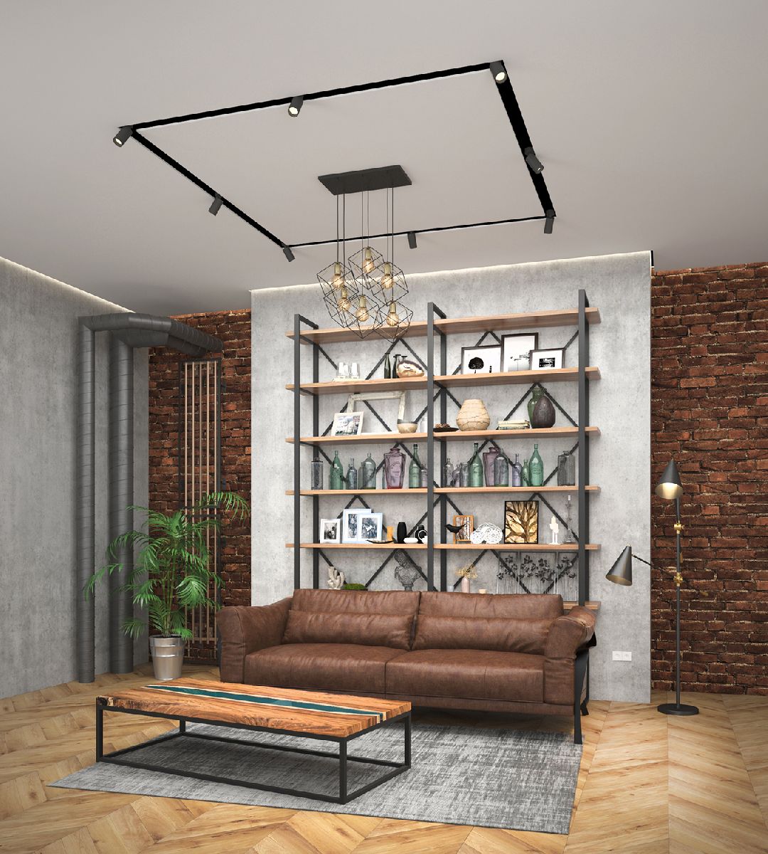 Профиль для декоративных ниш и потолков Denkirs Flod DK5850-BK
