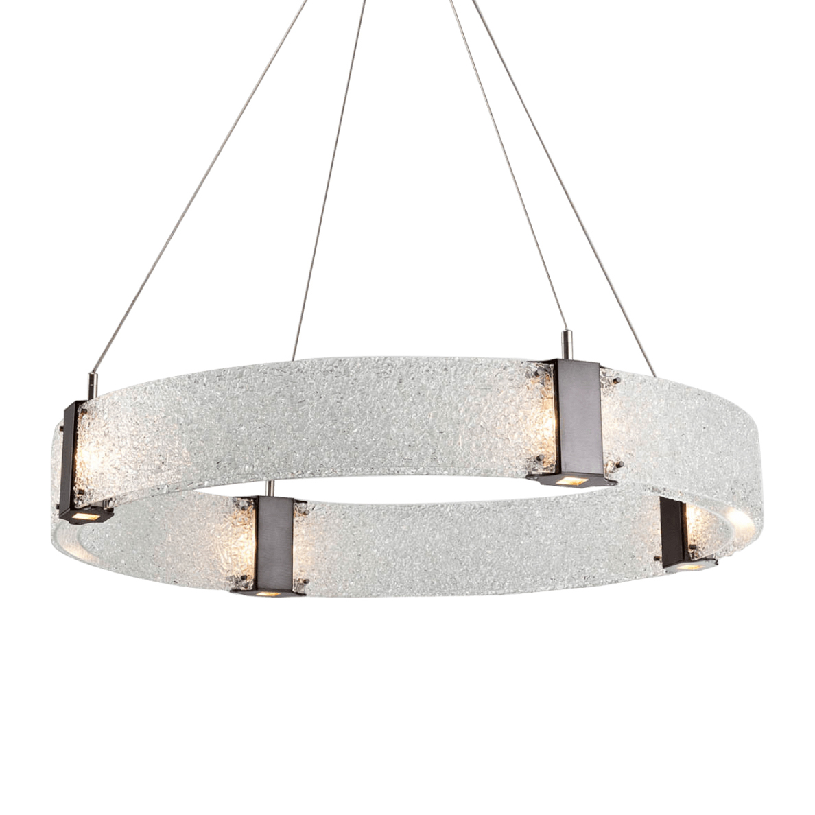 Подвесной светильник DeLight Collection Parallel Ring 8028P/D800 black/white