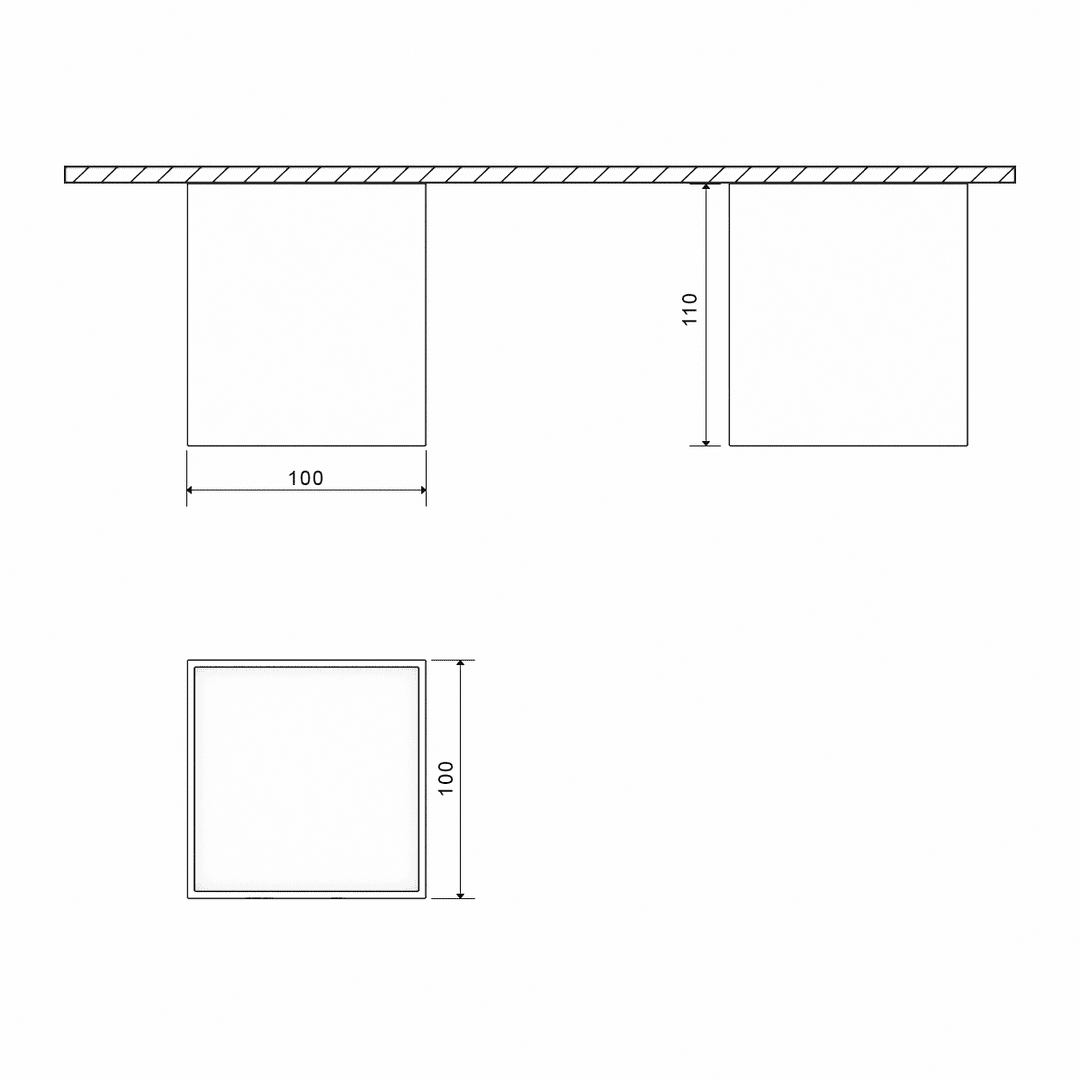 Накладной светильник DesignLed GW-8601-10-WH-NW 004899